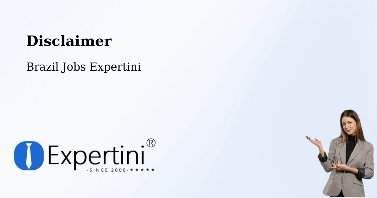 Disclaimer – Serra - Brazil Jobs Expertini